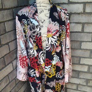 NEW YORK & COMPANY MIXED KIMONO